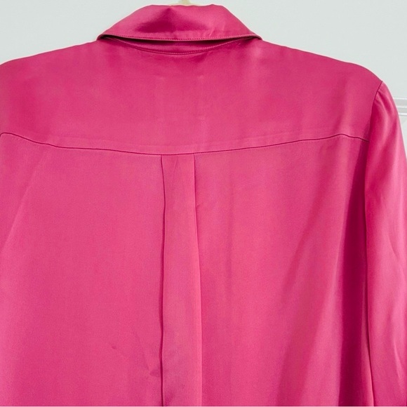 TWP. ❤️❤️❤️❤️Chic Women's Blouse in Rich Pink - Picture 3 of 8